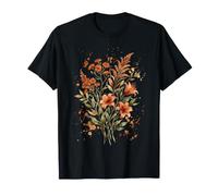Fiore di Campo botanico Floreale per Giardinaggio Estivo Maglietta