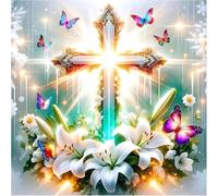 Fiore di giglio della fede 90 Pezzi Puzzle, 90 pezzi puzzle Classico per adulti, Fai Da Te Giochi Educativo e Giocattoli Sfida, Intrattenimento Creativo, Puzzle Impossible