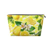 Fiore Di Limone, Borsa da toilette Borsa per trucco Borsa per cosmetici Borsa da toilette da viaggio portatile