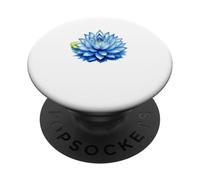 Fiore di loto acquerello PopSockets PopGrip Adesivo