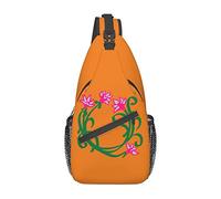 Fiore Di Loto Namaste2 Borsa A Tracolla Fragola Personaggio Dei Cartoni Animati, Borsa A Tracolla Sul Petto Per Uomo E Donna, Usata Per Il Tempo Libero E I Viaggi