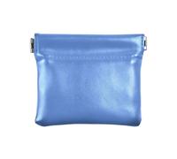 Fiore di mais blu tinta unita pura pianura donna in pelle portamonete sacchetti portatili accessori da viaggio per uomo donna viaggio, Fiore di mais blu Tinta unita Pure Plain, 1 size