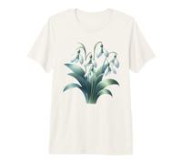 Fiore di Nascita di gennaio Botanical Bloom Bucaneve Maglietta Premium