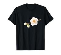Fiore di Prugno Boccioli Ume Primavera Giappone Maglietta