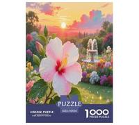 Fiore di rosa di Sharon Jigsaw 1000 Pezzi Arbusto Per Adulti Puzzle Per Gioco Familiare Gioco Education Regalo Per Amore E Amico Decorazione Interna Unica Stress Relief 70x50cm/1000pcs