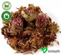 Fiore di trifoglio rosso - per la menopausa e la sindrome premestruale, Trifo...