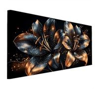 Fiore Diamond Painting Adulti, 5D Diamantini Crystal Art Quadri Diamond Painting Sogno Motivo, Grande Pittura Diamante Kit Fai Da Te per Adulti 220x100cm per Decorazioni Parete Casa, Regalo Donna T-93