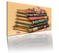 Fiore Dipingi con i Numeri per Adulti, Paint by Numbers Libro, Kit Pittura Adulti con Vernici e Pennelli, Kit di Pittura Acrilica Fai-da-Te per Principianti, Decora Casa, 60x80cm Senza Cornice 2w-637