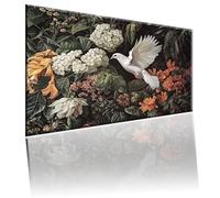 Fiore Dipingi con i Numeri per Adulti, Paint by Numbers uccelli, Kit Pittura Adulti con Vernici e Pennelli, Kit di Pittura Acrilica Fai-da-Te per Principianti, Decorazione Murale, 100x135cm 2w-630