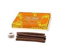 Fiore d'Oriente Incenso Dhoop - 10 Bastoncini + Portaincenso (PALO SANTO)