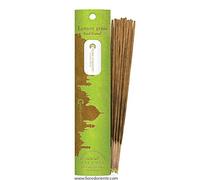 FIORE D'ORIENTE Lemon Grass Traditional And Natural Incense 10 Sticks, Honey And Hand Rolled
