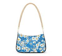 FIORE e bianchi Blu Fresh catena alla moda borsa a tracolla per donna borse a mano per le donne per le signore