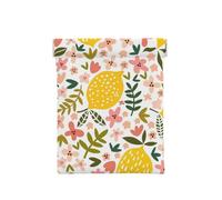 Fiore E Limone Di Ibisco, Spremere il portafoglio superiore da donna Borsa portaoggetti Piccola portamonete Portamonete