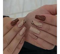 Fiore finto quadrato a pressione, in acrilico artificiale, in 12 misure (24 pezzi)