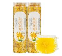 Fiore Giallo Dorato di Ju Tè alle Erbe Tè Originale Cinese Profumato Tè Buono Tè Naturale Organico Tè ai Fiori Cibo Verde senza Additivi Tè alle Erbe (20g)