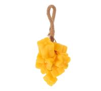 Fiore Giallo Sapone Artigianale Profumato, Corda All’osmanto | Olio D’oliva e Corda, Design Sospeso, per Hotel e Nozze, Rete Schiuma Inclusa