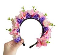 Fiore Hairpiece Fiore di Seta Fascia Bella Fiore Copricapo Delicato Floreale Clip Ornamento Per Capelli Da Donna