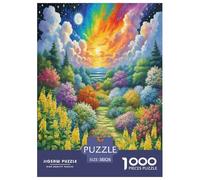 Fiore Honeysuckle Puzzle Impossible 1000Pcs Fiori Piante Bellissimo Decorazione Per La Casa. Rilassamento E Intelligence Per Adulti E Bambini Da 12 Anni 38x26cm/1000pcs