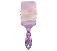 fiore lavanda primavera amichevole spazzole per gli uomini Progettato massaggio spazzola per capelli bagnati con manico ergonomico cepillo para peinar