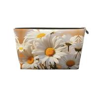 Fiore nazionale d'Italia modello donna borsa cosmetica borsa in pelle borsa portatile grande capacità cerniera borsa da viaggio borsa di immagazzinaggio, Oro, Taglia unica