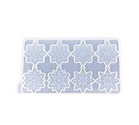 Fiore Orecchio Ciondolo Silicone Stampo Bella Ciondolo Stampo Fiore Personalizzabile per Decorazioni Orecchie Scelte di Colore Resina