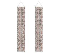 Fiore Parigi Torre Eiffel Stampa Portico Banner Per Ringraziamento,Banner per interni per porta d'ingresso,Per tutte le celebrazioni