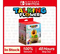 Fiore Parlante di Super Mario Bros Wonder per Nintendo Switch, Nuovissimo Accessorio Originale Nintendo, Gioco e Personaggio da Scrivania