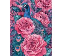 Fiore Pavone Puzzle 5000 Pezzi, 3D Puzzle per Adulti Impegnativo, Educa Puzzles Artistico, Divertente E Stimolante Puzzles Decorativo per La Famiglia, Regalo e Decorazione Pareti FNKL6-507