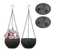 Fiore Pentole da Parete Cestini Esterno Self-Watering Con Scarico Foro Duraturo