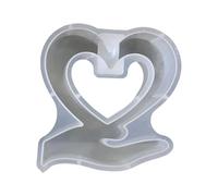 Fiore Pomello Vaso Stampi L'Adorabile Impianto Idroponico Con Cuore Silicone Pot Forme Texture Silicone Progettare