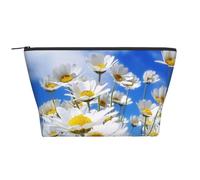 Fiore profumato della margherita, Borsa da toilette Borsa per trucco Borsa per cosmetici Borsa da toilette da viaggio portatile