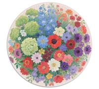 Fiore Puzzle Impossibili 1000 Pezzi Fiores And Plants Decorazione Per La Casa. Giochi Rilassamento E Intelligence Per Adulti E Bambini Da 12 Anni 1000pcs (67.5x67.5cm)