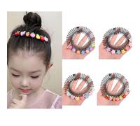 Fiore ragazza copricapo per matrimonio principessa matrimonio fascia ragazza capelli colorati per ragazza bambini fascia rotta