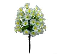 Fiore realistico in plastica mattutina gloria 41 cm vibrante (3)