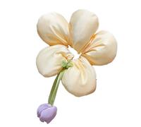 Fiore Scrunchie Archi Per Capelli Per Le Ragazze Morbido Tessuto Elastico Cravatta Dei Capelli Dei Bambini Accessori Per Capelli Per Coda Di Cavallo Trecce