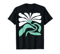 Fiore selvatico botanico con grafica boho vintage Maglietta