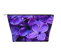 Fiore viola, Borsa da toilette Borsa per trucco Borsa per cosmetici Borsa da toilette da viaggio portatile