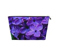 Fiore viola, Borsa da toilette Borsa per trucco Borsa per cosmetici Borsa da toilette da viaggio portatile