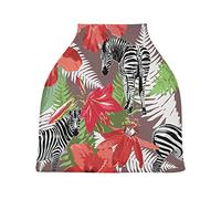 Fiore Zebra Arte Passeggino Tettoia Copri Seggiolino Copertura Infermieristica Auto per Bambini per L'Allattamento Al Seno Morbido Traspirante Elastica Tettuccio
