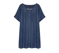 Fiorella Rubino - Abito corto in Tencel™ denim - - Dresses - Donna - Blu - 2XL