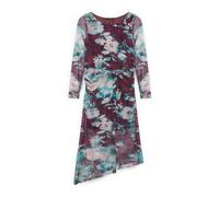 Fiorella Rubino - Abito lungo in tulle con stampa - - Dresses - Donna - Rosso - M
