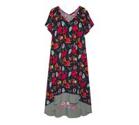 Fiorella Rubino - Abito lungo in viscosa con stampa floreale - - Dresses - Donna - Blu - S