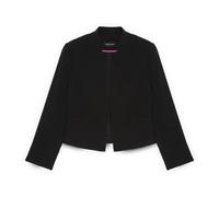 Fiorella Rubino - Blazer Corto in Tessuto Elasticizzato - - Jackets - Donna - Nero - 4XL