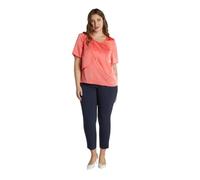 FIORELLA RUBINO: Pantaloni New York con Viscosa LENZING ECOVERO Curvy Size Blu Stagione Primavera Estate 2025.