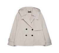 Fiorella Rubino - Trench corto doppiopetto - - Coats - Donna - Bianco - 3XL