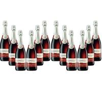 Fiorelli Fragolino Vino Rosso Bevanda aromatizzata a base di vino - 6 x 0.75L (Confezione da 2)
