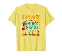 Fiorente nella mia Era di Quarta elementare Maglietta, Uomo, Limone, XXL