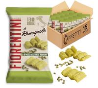 Fiorentini 15 x Chips le Romagnole, Focaccine con Piselli dell'Emilia Romagna e Sale Marino, Senza Glutine, Fonte di Proteine - Multipack Convenienza 15 x 60g