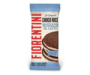Fiorentini Alimentari CHOCO RICE GALLETTE DI RISO CON CIOCCOLATO AL LATTE 100 G