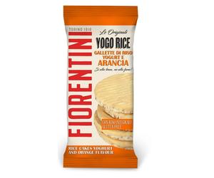 Fiorentini Alimentari LE ORIGINALI YOGO RICE GALLETTE DI RISO YOGURT E ARANCIA 100 G